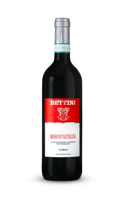 bottiglia vino rosso di valtellina vini bettini