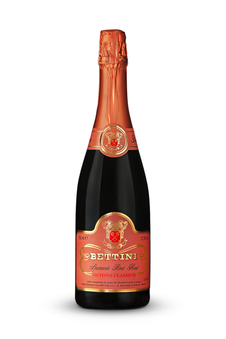bottiglia vino spumante rose vini bettini